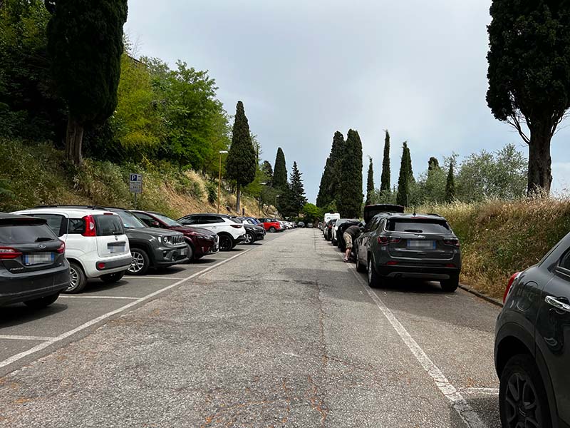 Parcheggio P8 a Montepulciano
