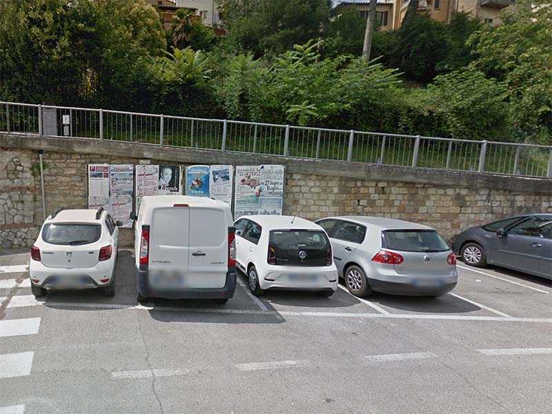 Parcheggio gratis P7 a Montepulciano