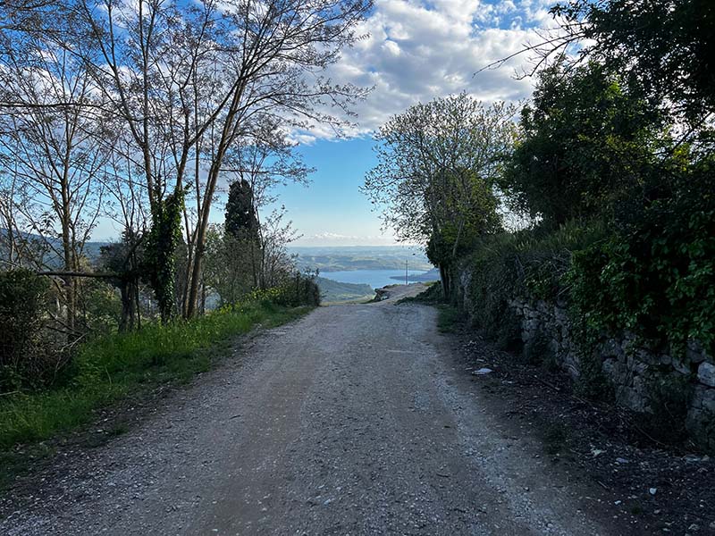 Sentiero parte 1 per la Roccaccia di Titignano
