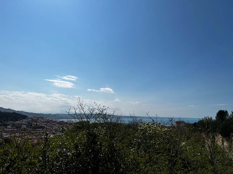 Vista di Ancona dal Parco del Cardeto